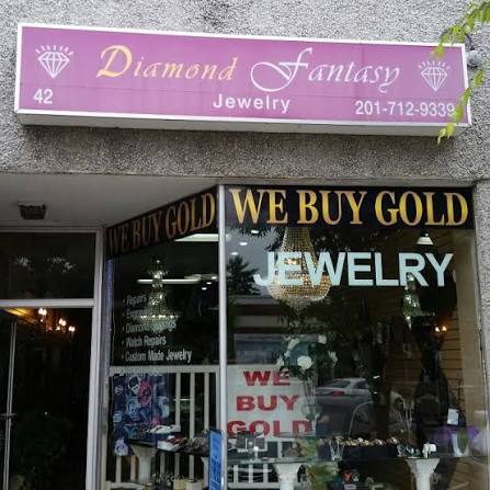 Diamond Fantasy storefront at 42 W Pleasant Ave, Maywood, New Jersey